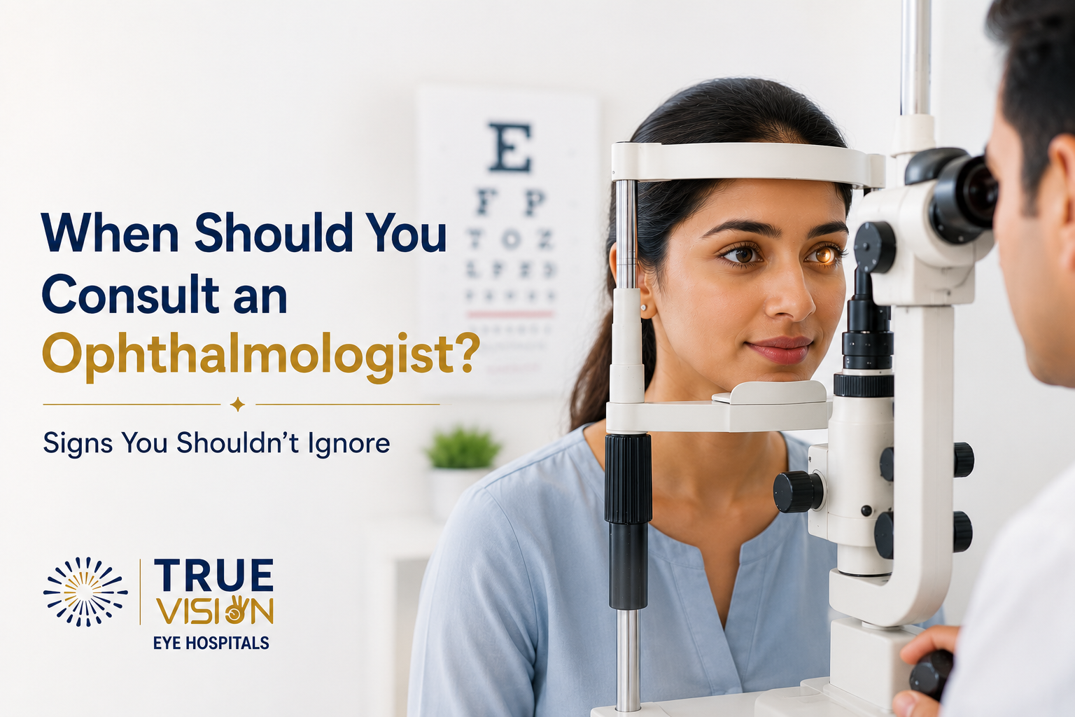 When Should You Consult an Ophthalmologist?